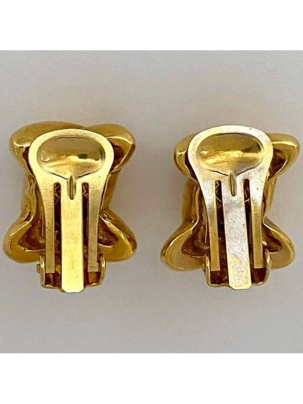 Celine Earrings Gold Triomphe - Picture 2 of 8